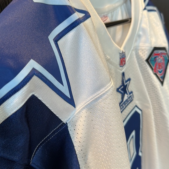 Troy Aikman Dallas Cowboys Mitchell & Ness 1994 Authentic NFL Throwback Jersey - Picture 4 of 12